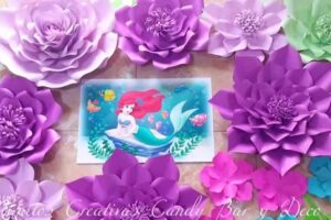 Manitos Creativas Flores de papel y deco